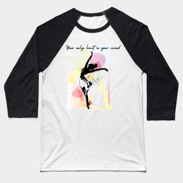 Ballet dancer gift Baseball T-Shirt by Dancespread